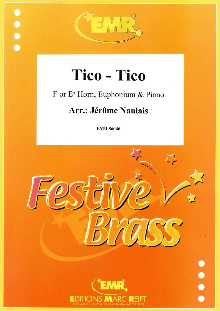 Tico-Tico Tico-Tico Euphonium scores gallery preview page 1