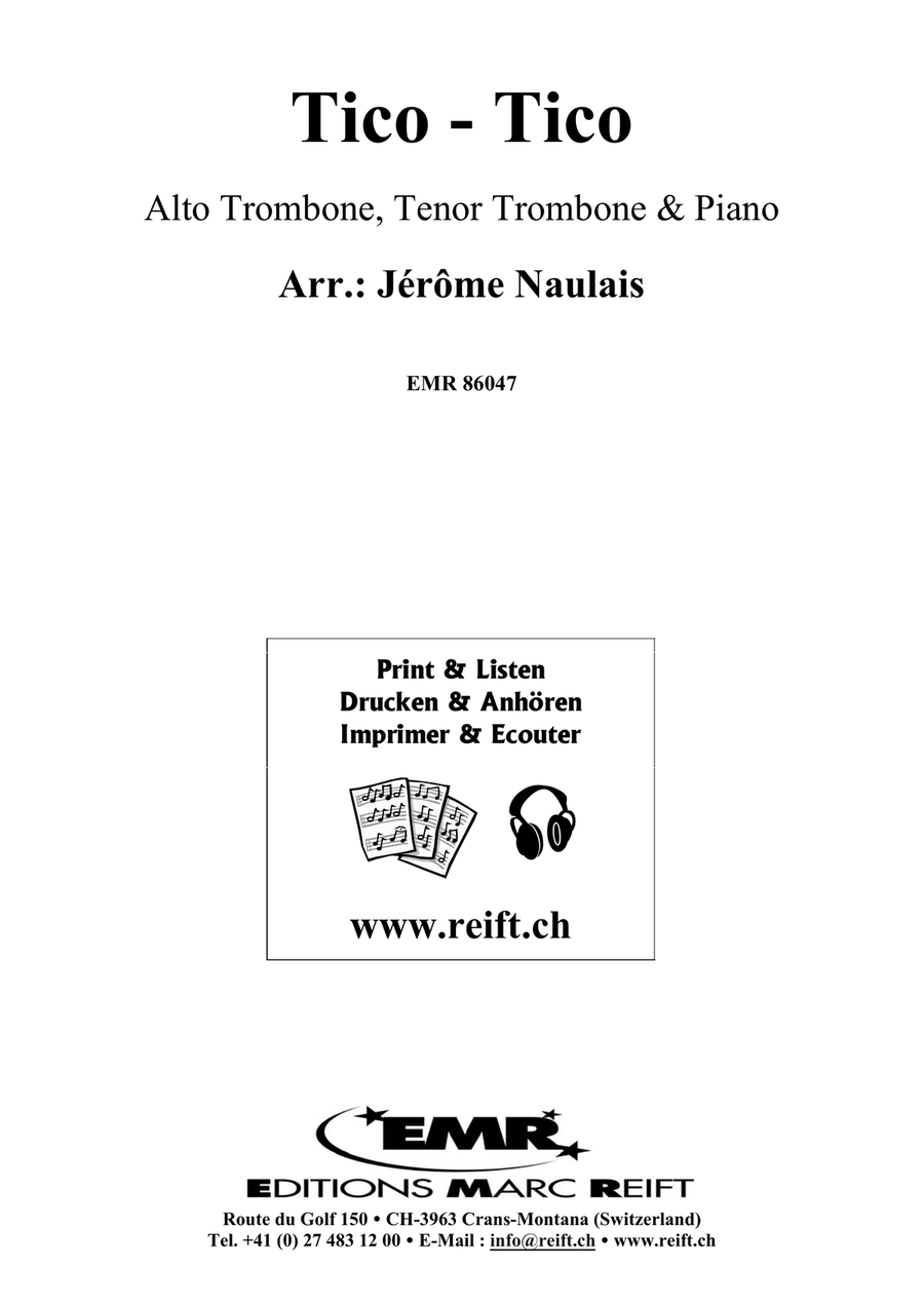 Tico-Tico Tico-Tico Piano Accompaniment scores gallery preview page 2