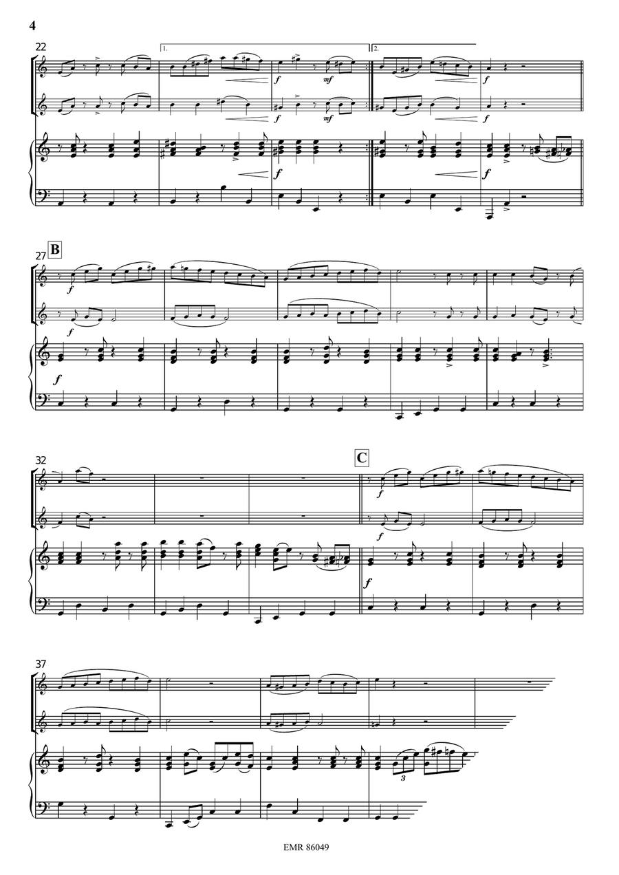 Tico-Tico Tico-Tico Violin scores gallery preview page 4