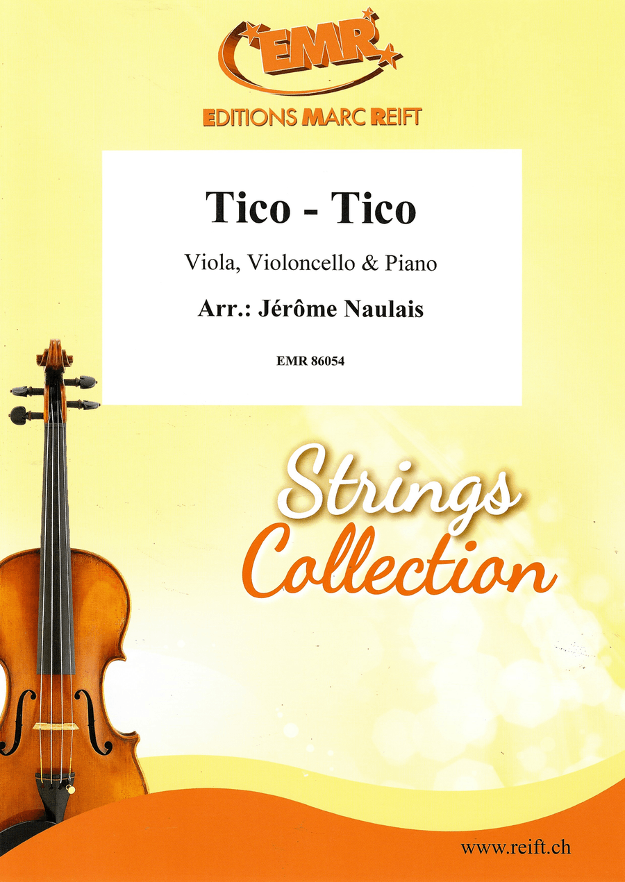 Tico-Tico Tico-Tico Piano Trio scores gallery preview page 1