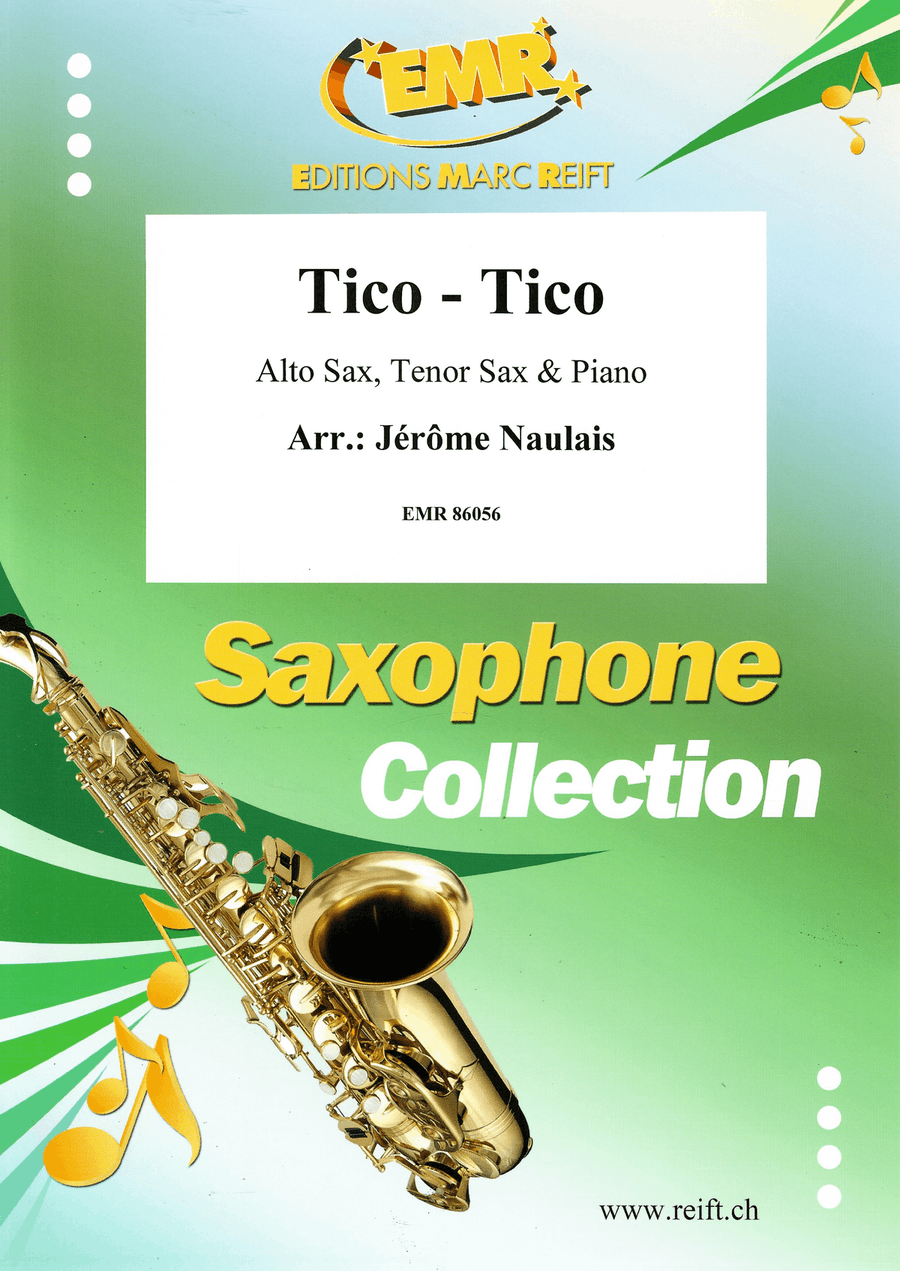 Tico-Tico Tenor Saxophone scores gallery preview page 1