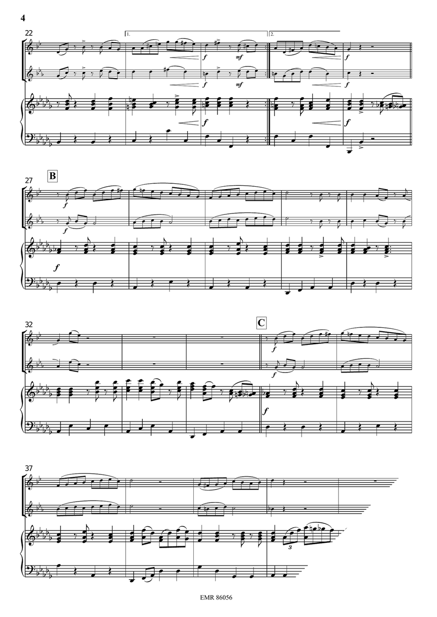 Tico-Tico Tenor Saxophone scores gallery preview page 4