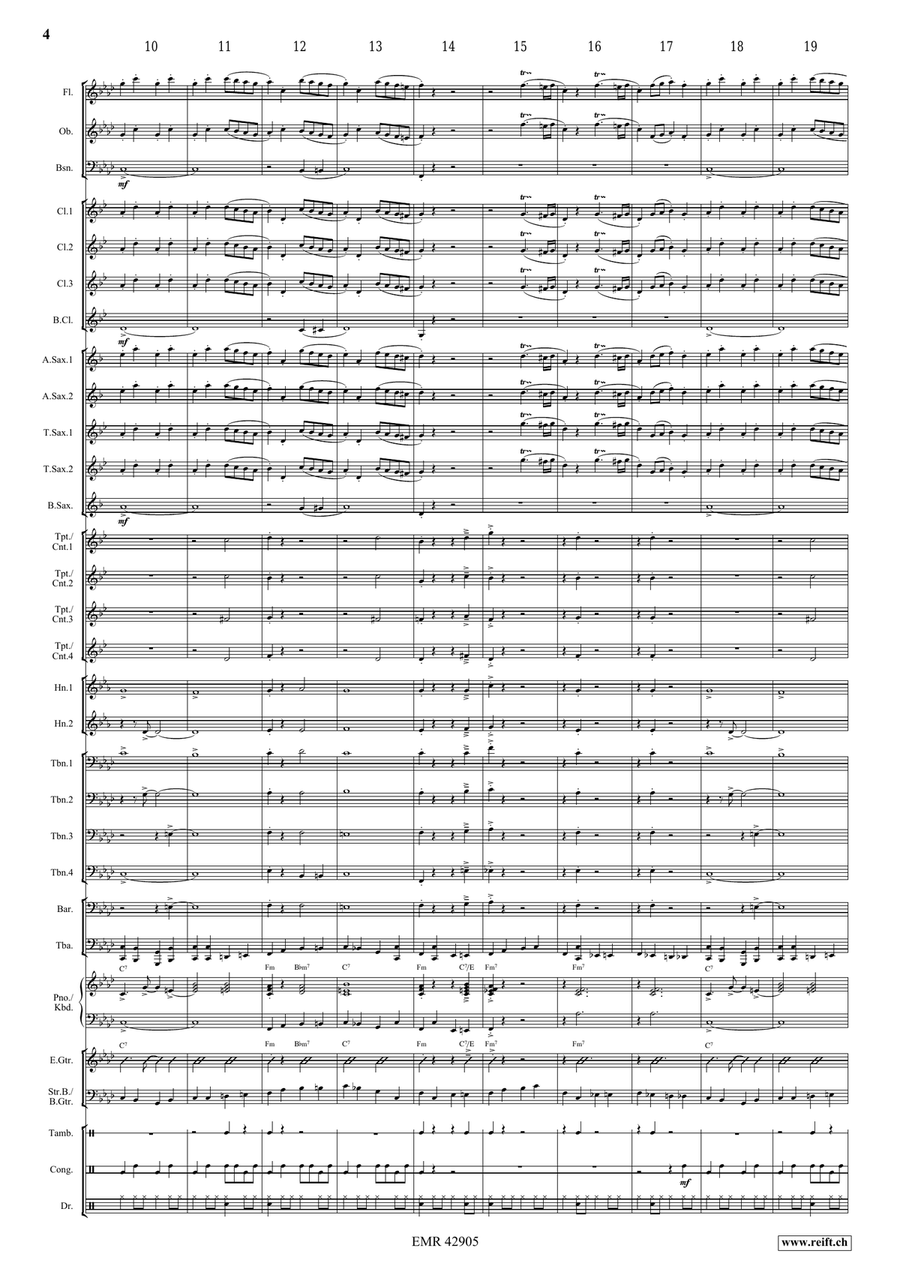 Gypsy Chorus Gypsy Chorus Concert Band scores gallery preview page 5