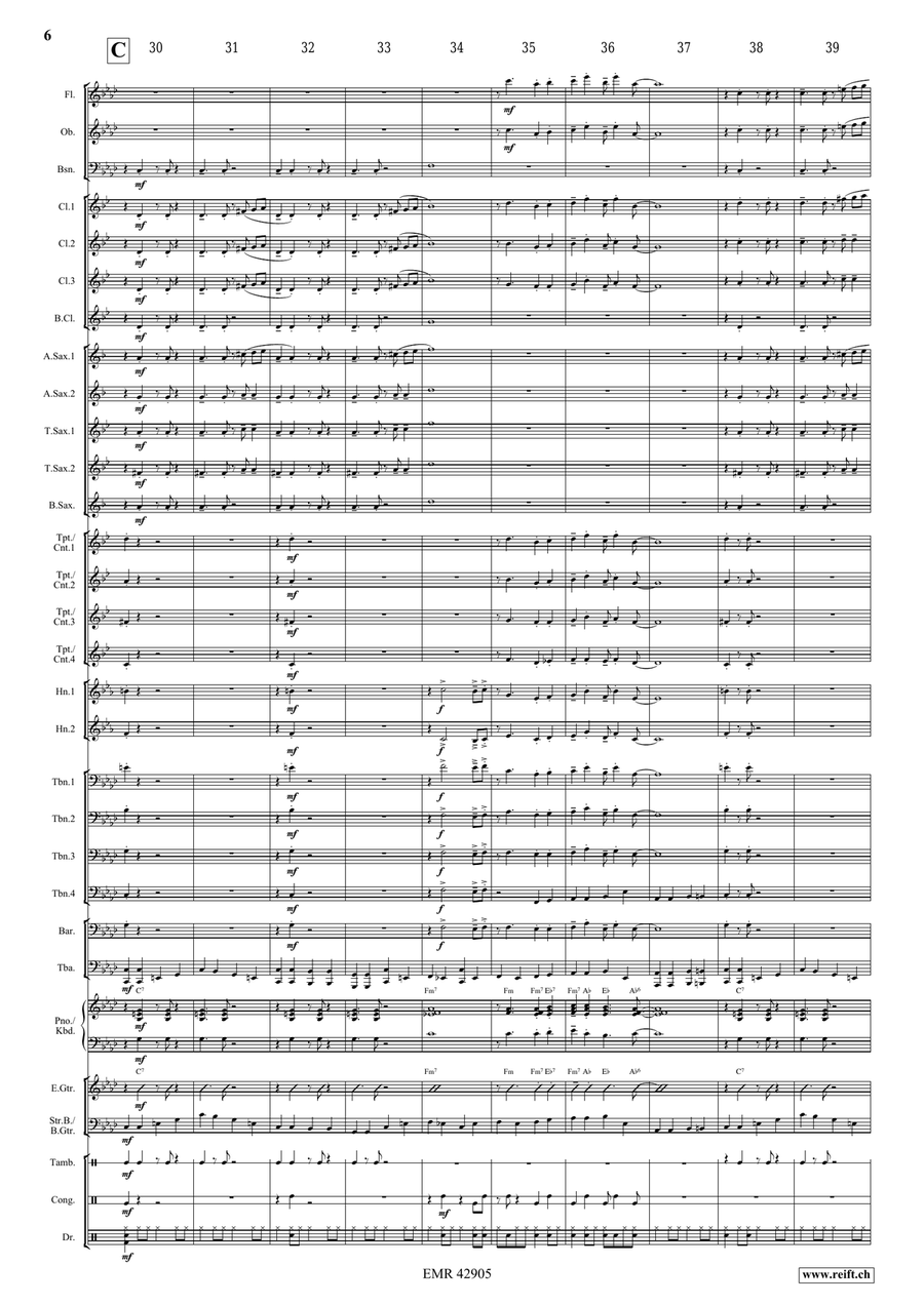 Gypsy Chorus Gypsy Chorus Concert Band scores gallery preview page 7