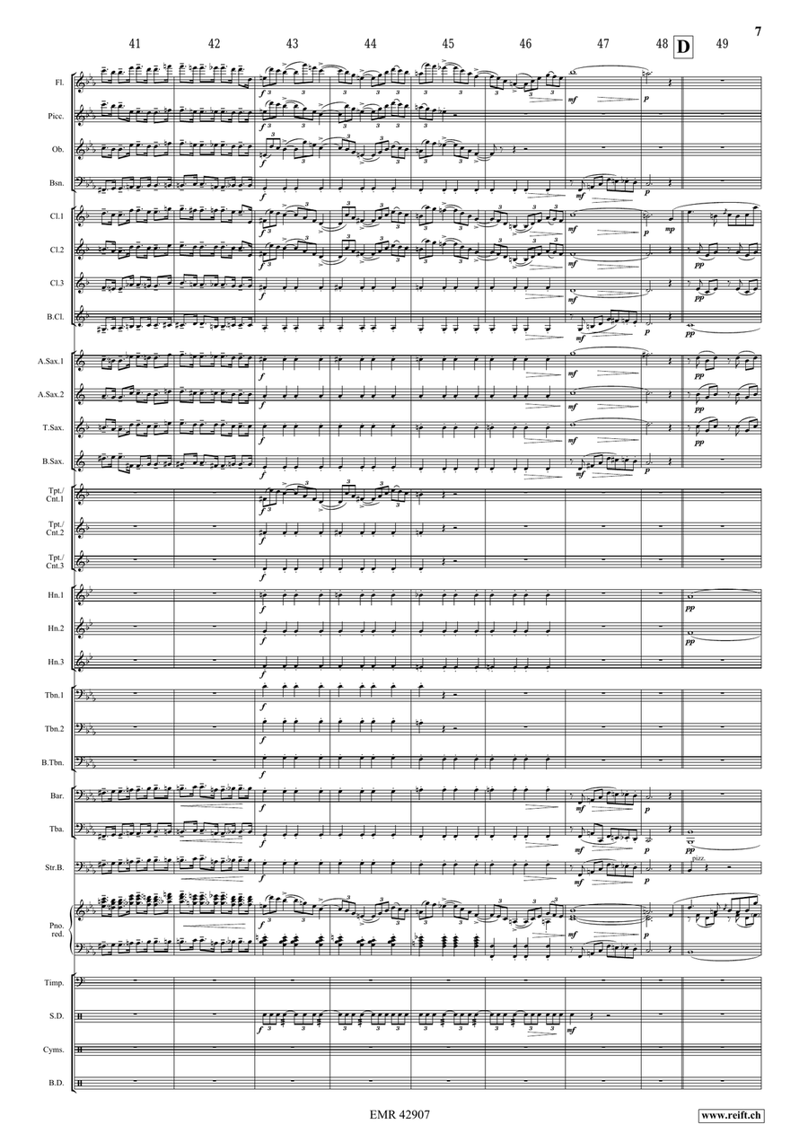 Euryanthe Euryanthe Concert Band scores gallery preview page 7