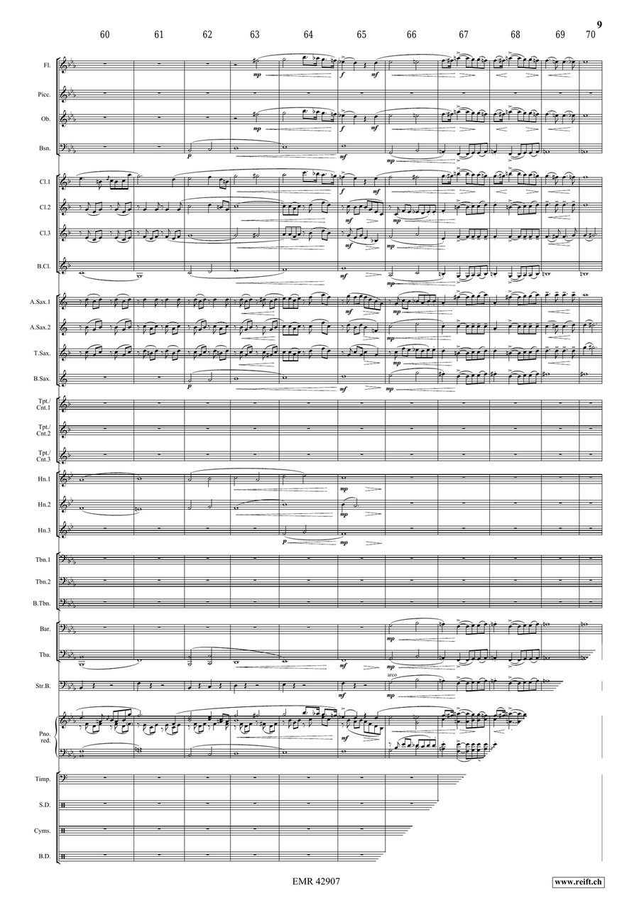 Euryanthe Euryanthe Concert Band scores gallery preview page 9