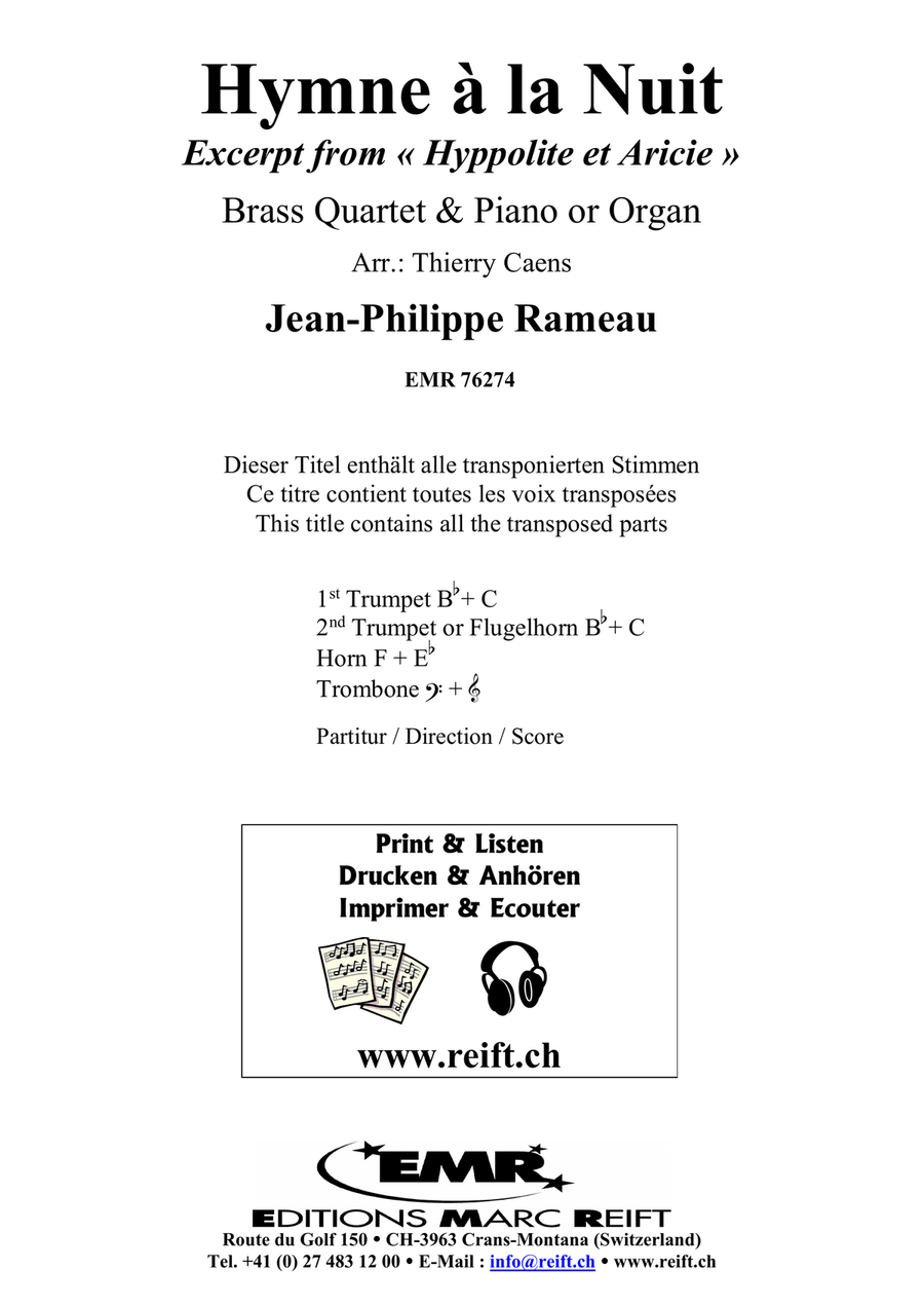 Hymne à la nuit Hymne à la nuit Organ scores gallery preview page 2