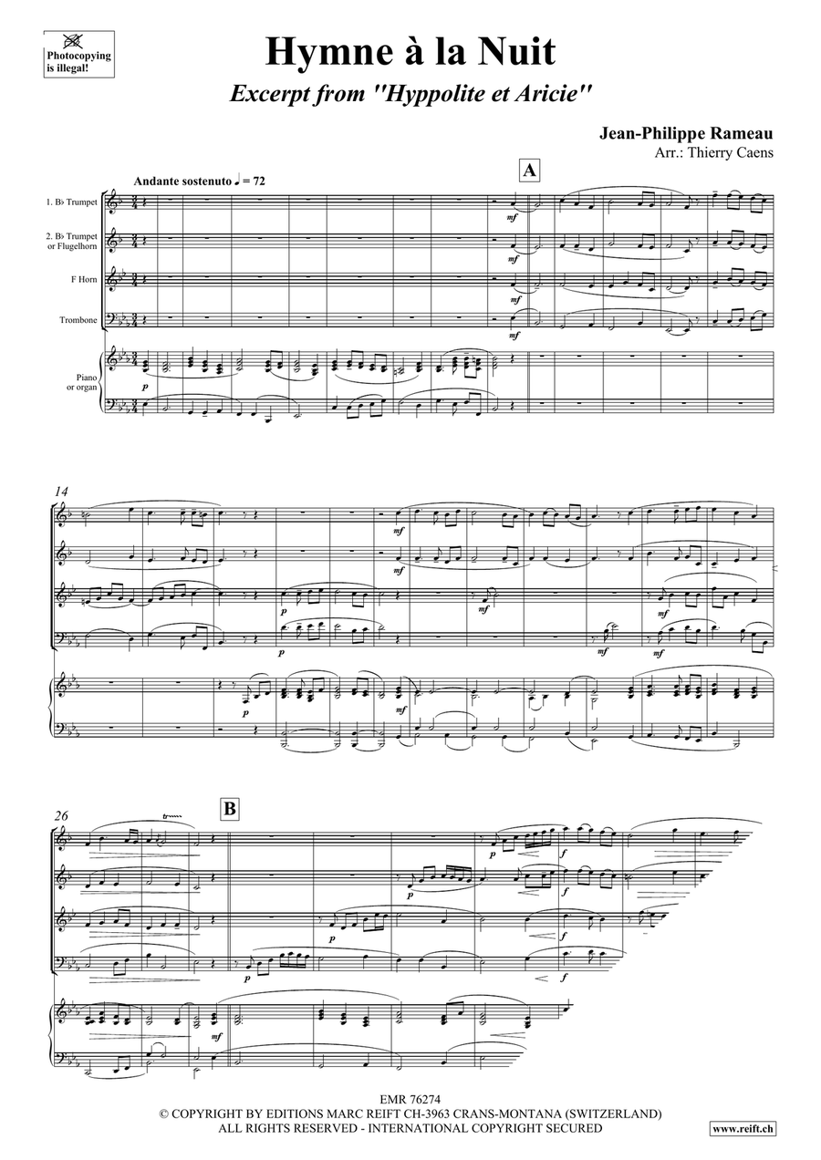 Hymne à la nuit Hymne à la nuit Organ scores gallery preview page 3