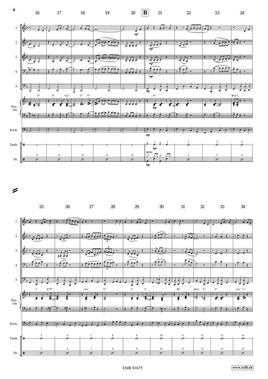 Red River Valley Red River Valley Woodwind Quintet scores gallery preview page 4
