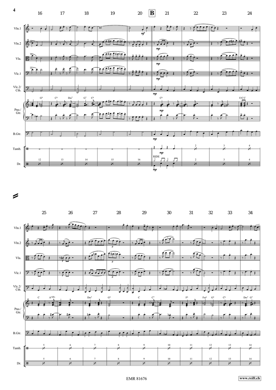 Red River Valley Red River Valley String Orchestra scores gallery preview page 4