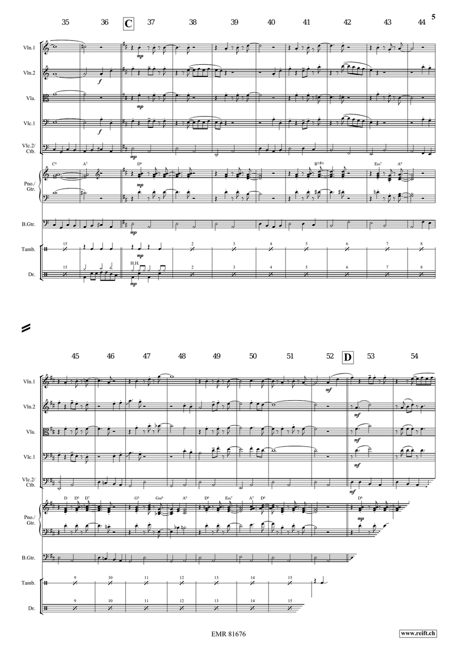 Red River Valley Red River Valley String Orchestra scores gallery preview page 5