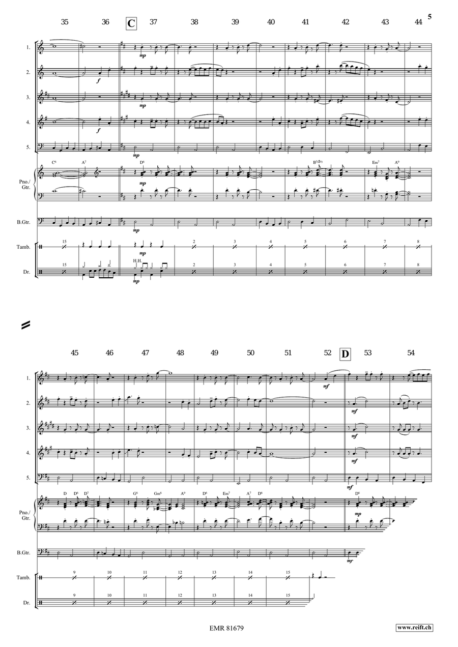 Red River Valley Red River Valley Woodwind Quintet scores gallery preview page 5