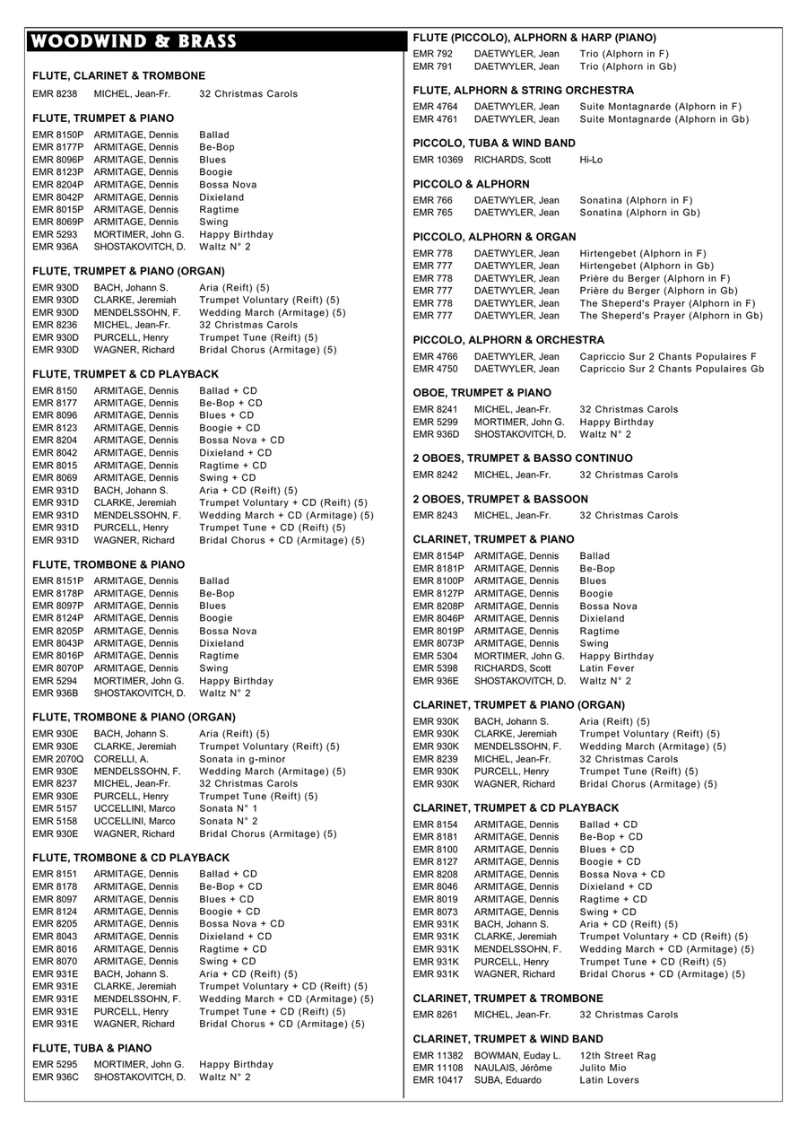 Red River Valley Red River Valley Woodwind Quintet scores gallery preview page 6