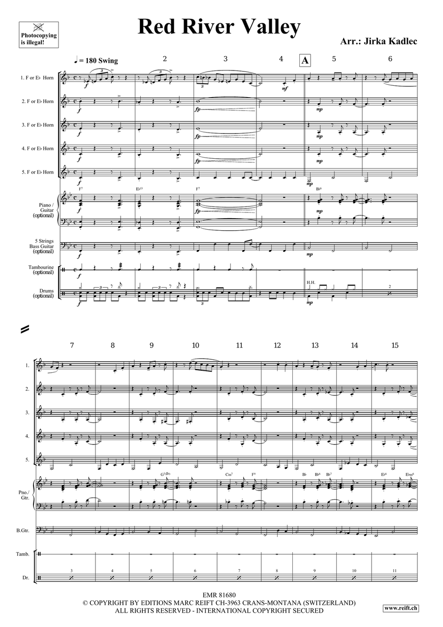Red River Valley Red River Valley Horn scores gallery preview page 3