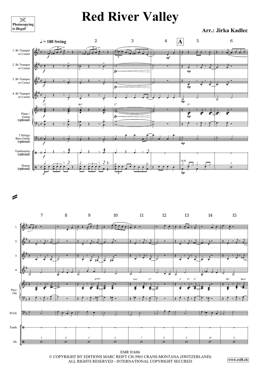Red River Valley Red River Valley Cornet scores gallery preview page 3