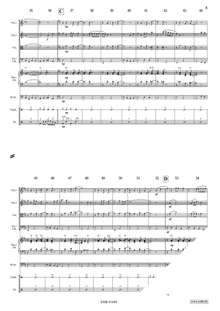 Red River Valley Red River Valley String Quartet scores gallery preview page 5