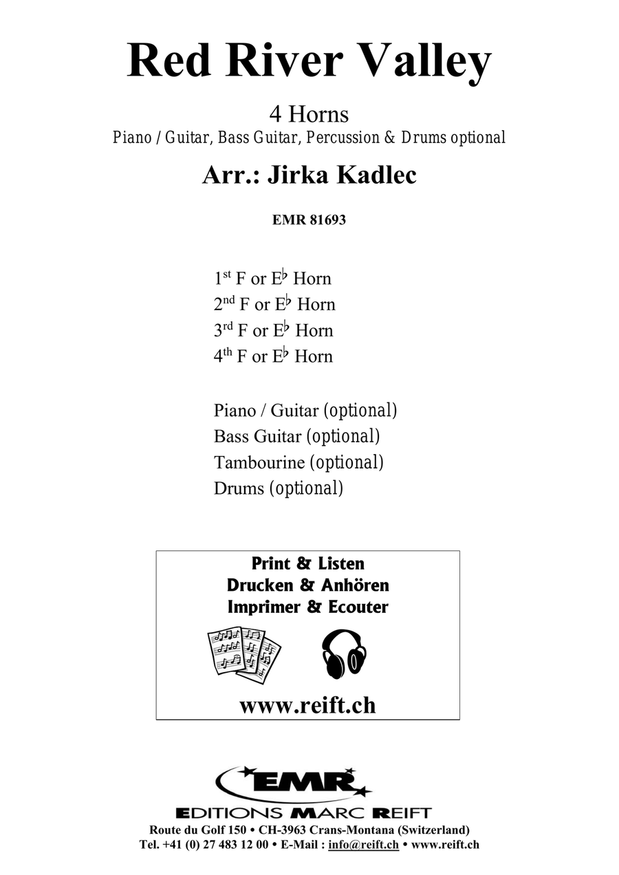 Red River Valley Red River Valley Horn scores gallery preview page 2
