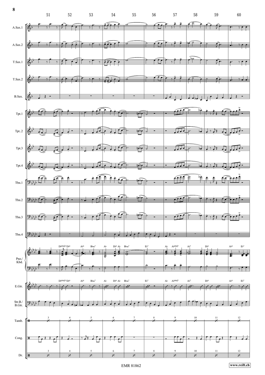 There's A Great Day Coming Big Band scores gallery preview page 8