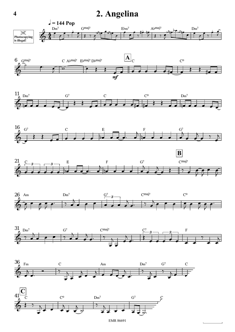 17 Solos 17 Solos Bass Clarinet scores gallery preview page 5
