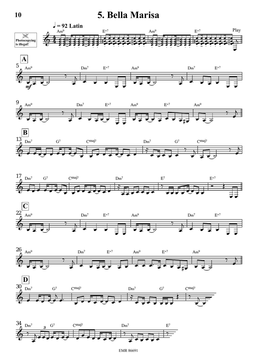 17 Solos 17 Solos Bass Clarinet scores gallery preview page 8
