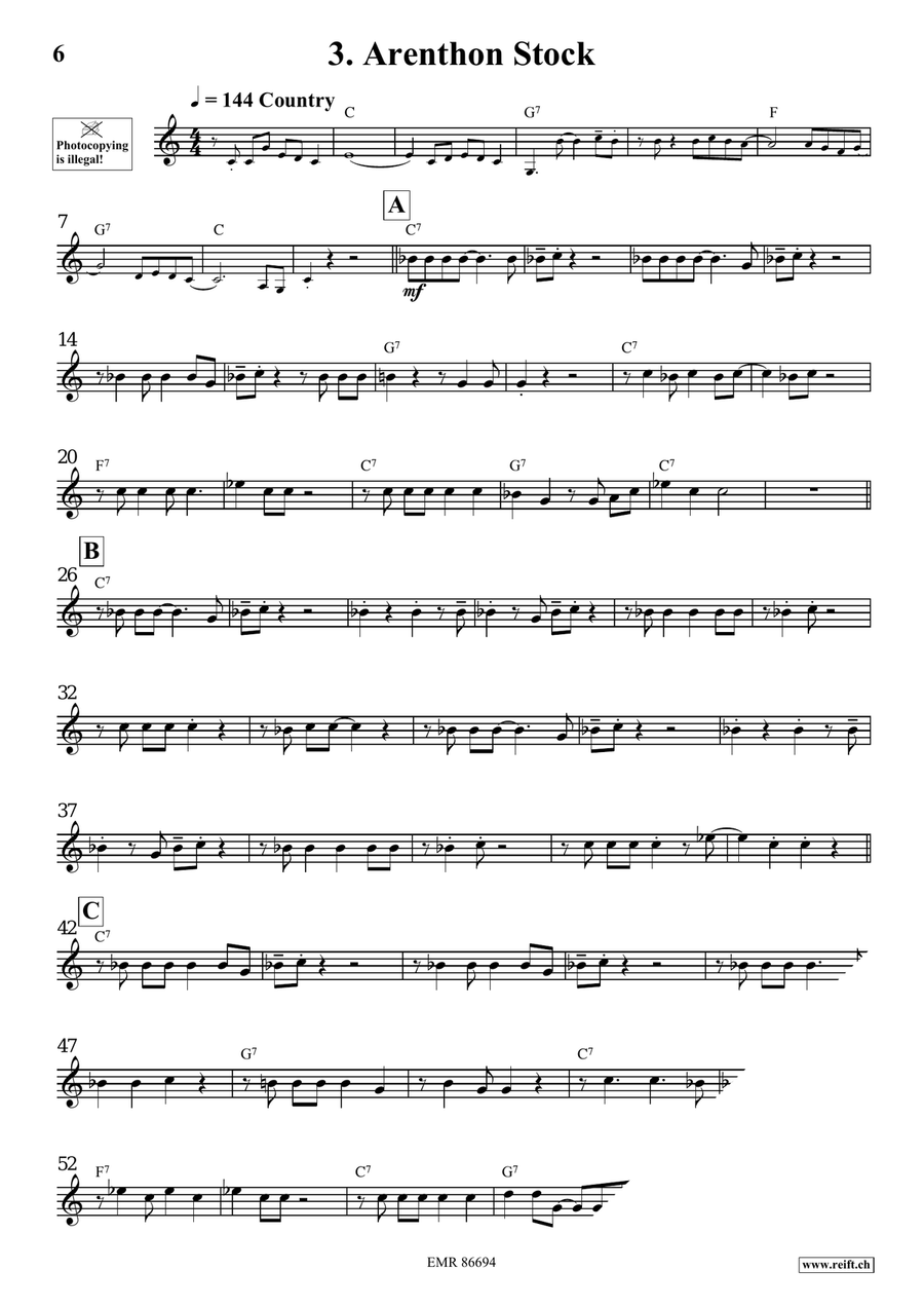 17 Solos 17 Solos Tenor Saxophone scores gallery preview page 6