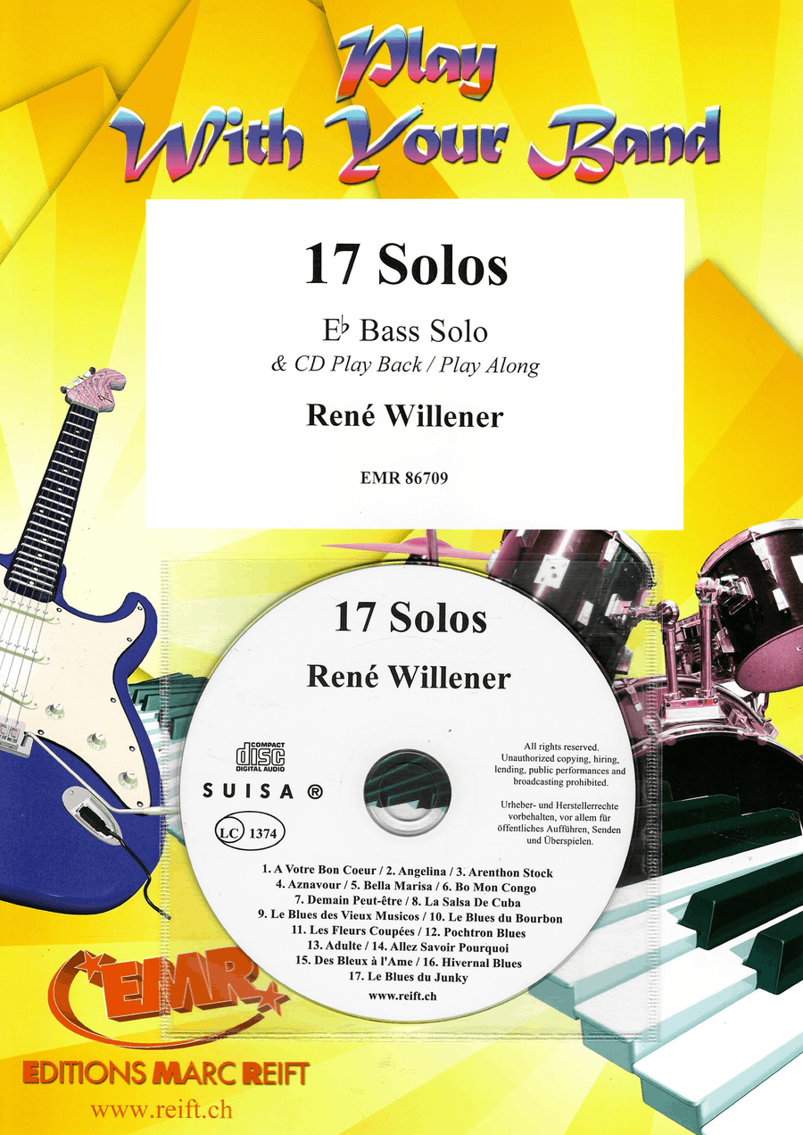 17 Solos 17 Solos Bass Voice scores gallery preview page 1