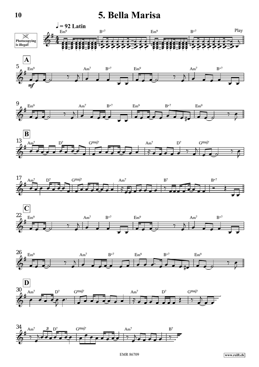 17 Solos 17 Solos Bass Voice scores gallery preview page 8