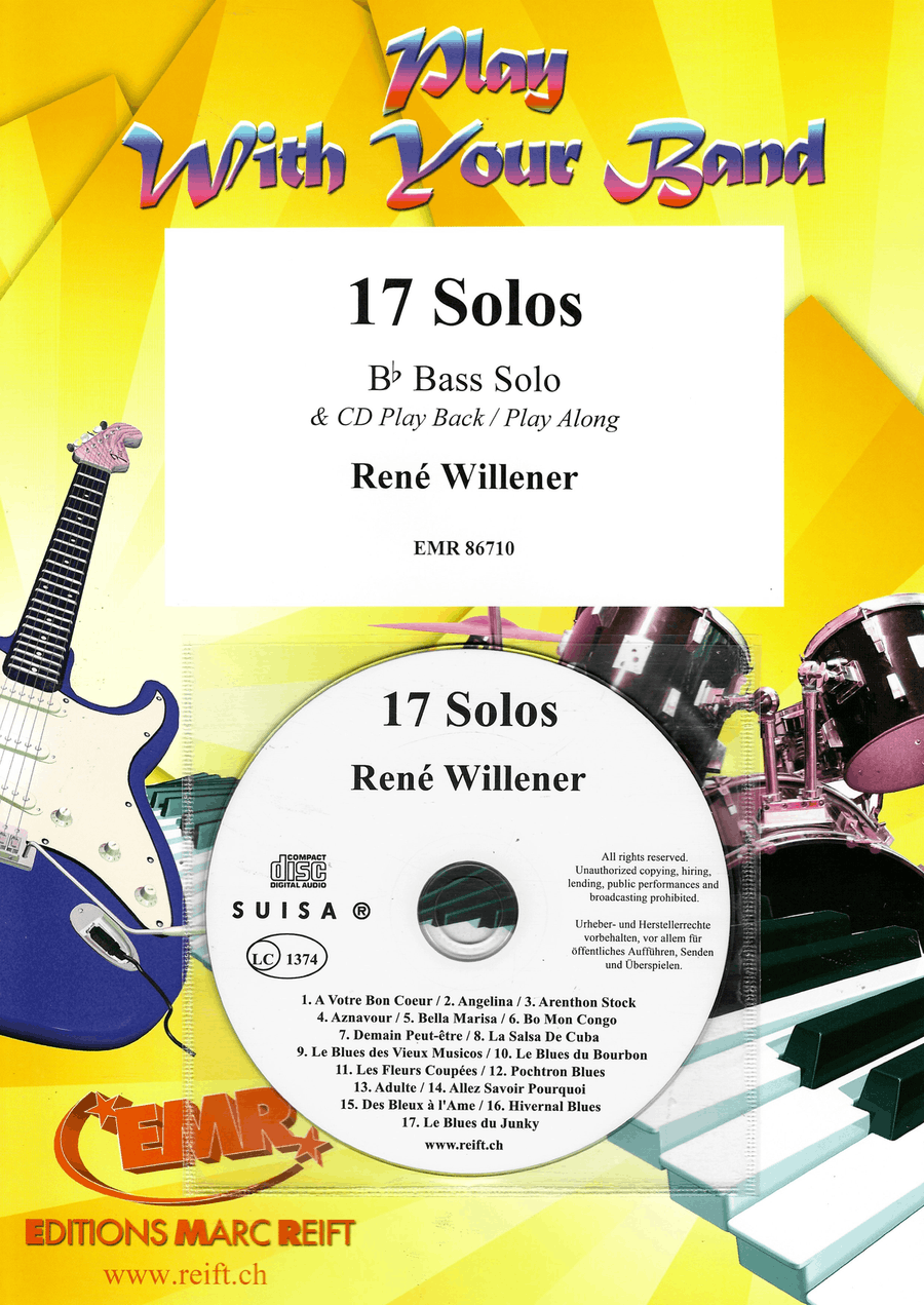 17 Solos 17 Solos Bass Voice scores gallery preview page 1