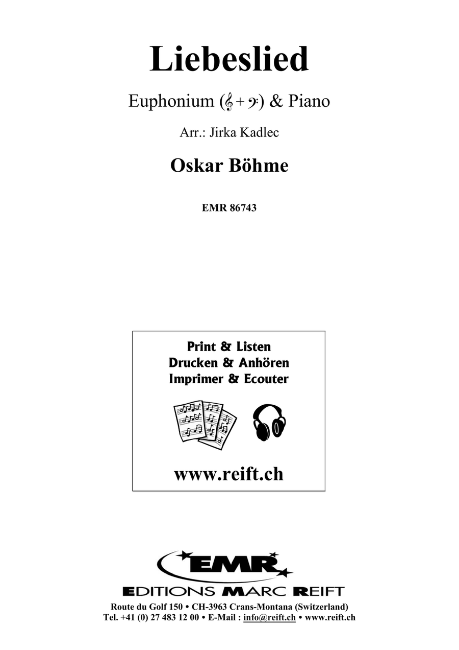 Liebeslied Liebeslied Euphonium scores gallery preview page 2
