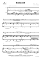 Liebeslied Bassoon Solo scores gallery preview page 3