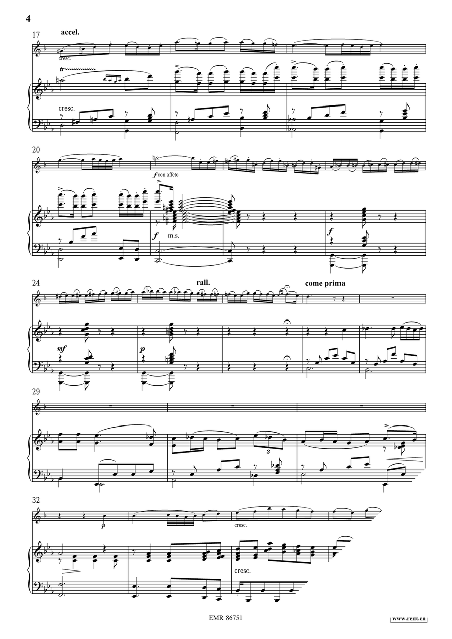 Liebeslied Liebeslied Clarinet Solo scores gallery preview page 4