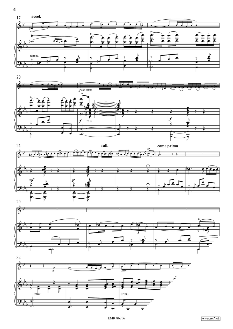 Liebeslied Liebeslied Horn scores gallery preview page 4