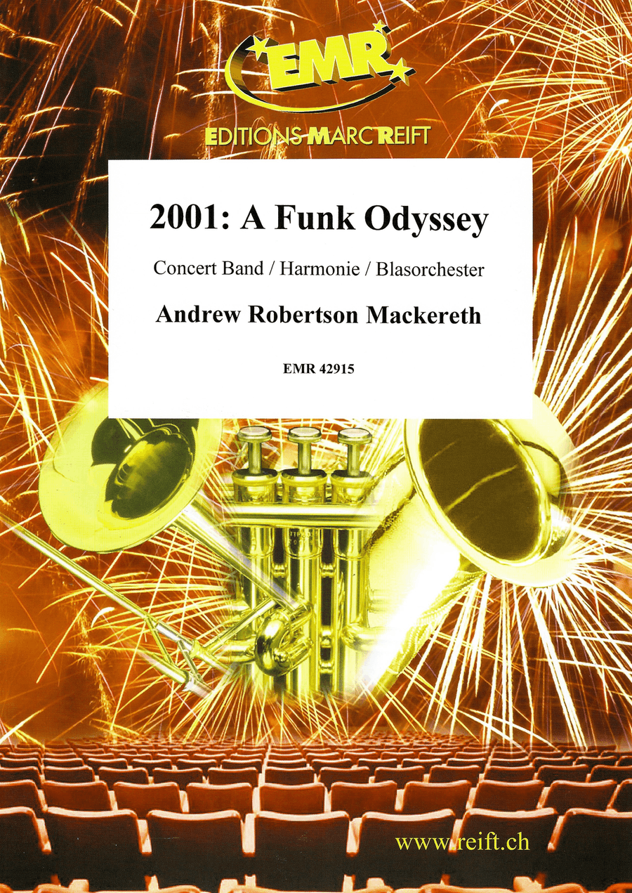 2001: A Funk Odyssey 2001: A Funk Odyssey Concert Band scores gallery preview page 1
