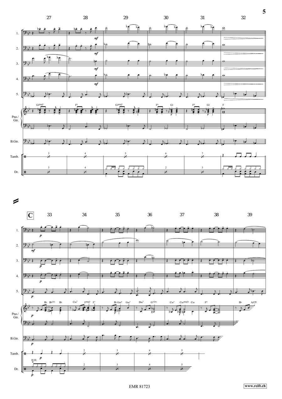 Melody in F Melody in F Trombone scores gallery preview page 6