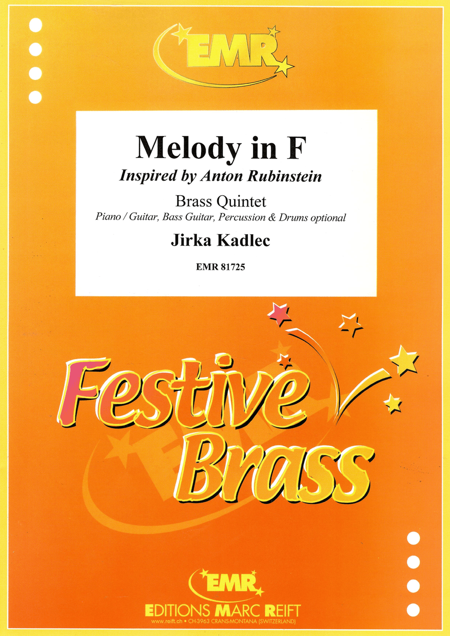 Melody in F Melody in F Brass Quintet scores gallery preview page 1