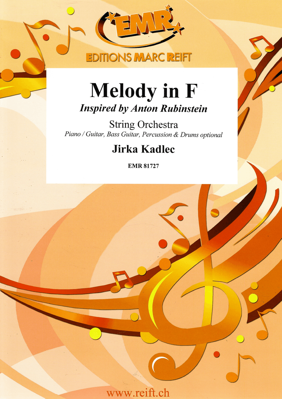 Melody in F Melody in F String Orchestra scores gallery preview page 1