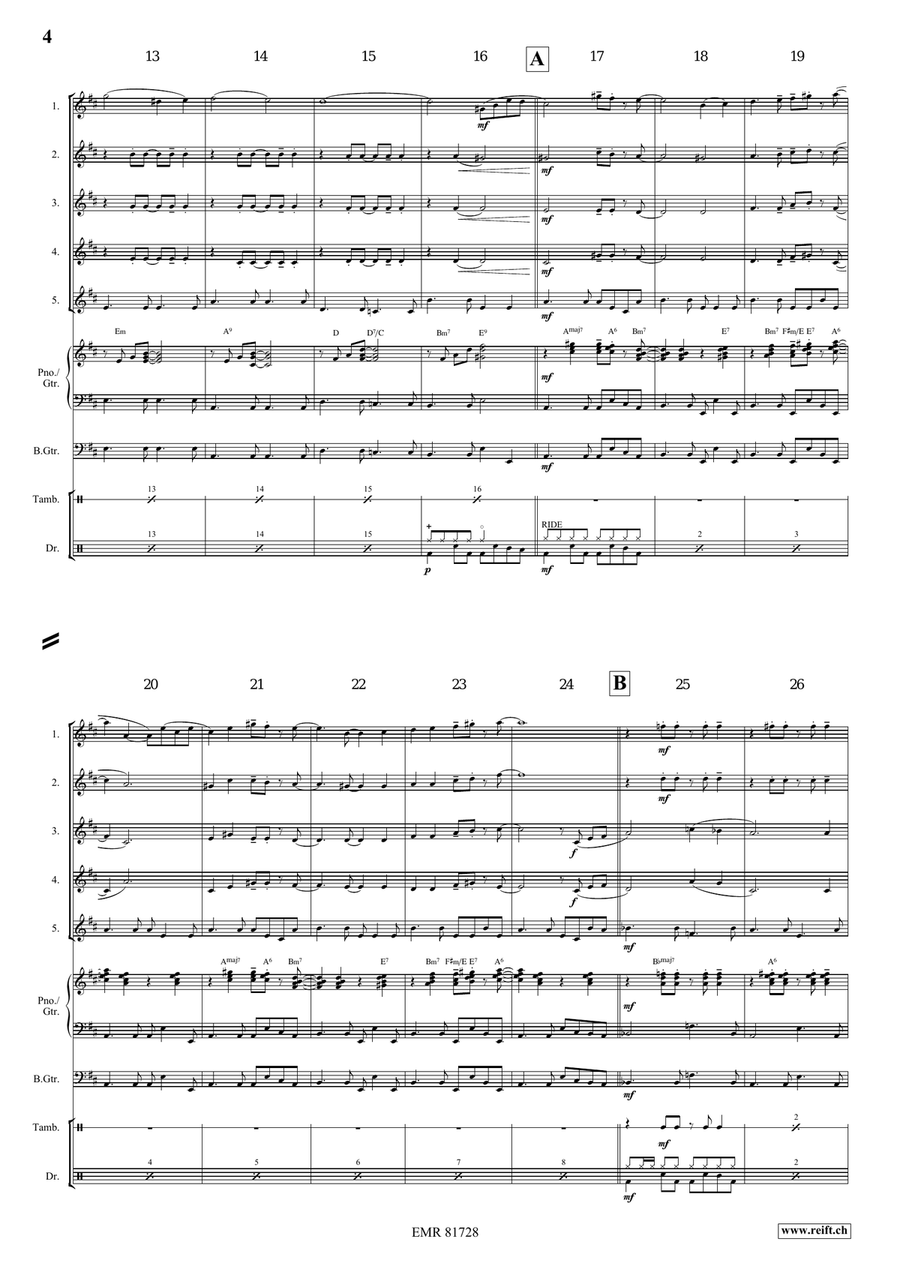 Melody in F Melody in F Flute scores gallery preview page 5