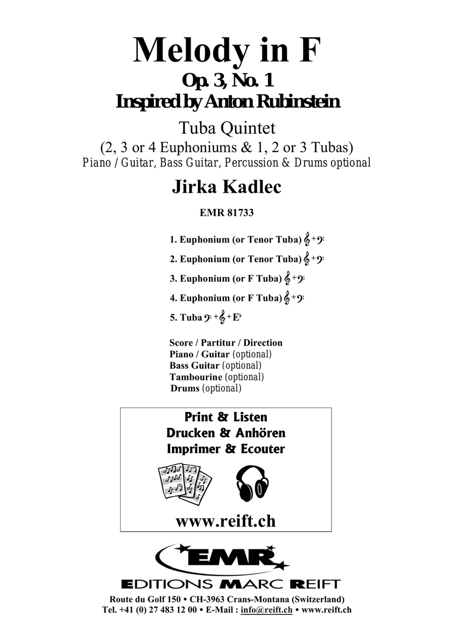 Melody in F Melody in F Tuba scores gallery preview page 2