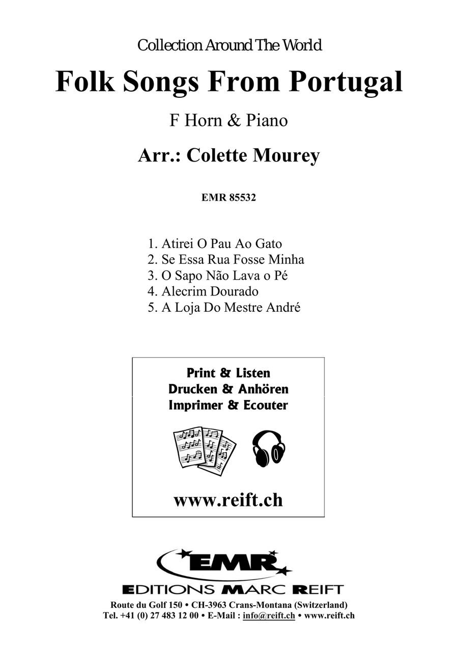 Folk Songs From Portugal Folk Songs From Portugal Horn scores gallery preview page 2