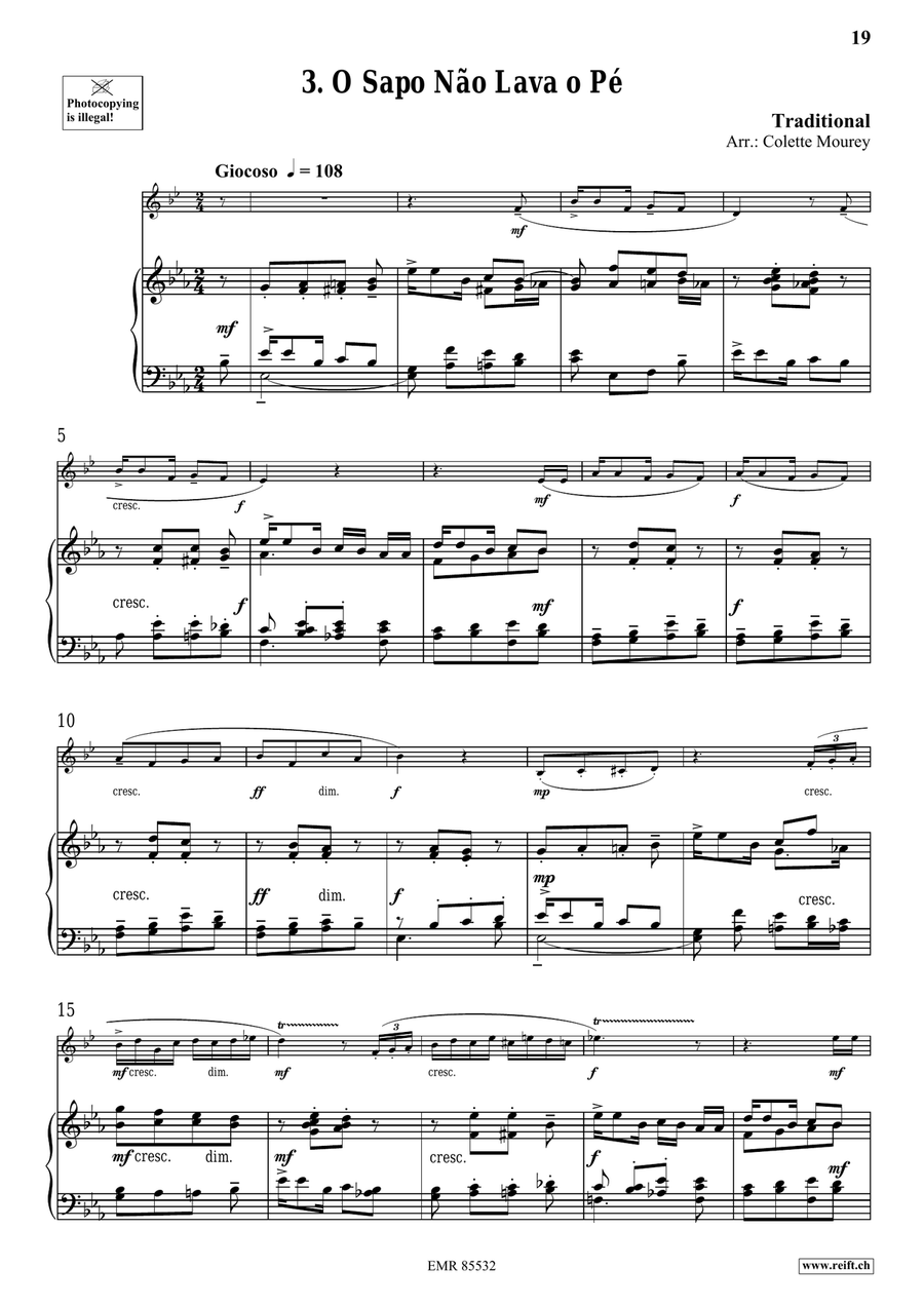 Folk Songs From Portugal Folk Songs From Portugal Horn scores gallery preview page 8