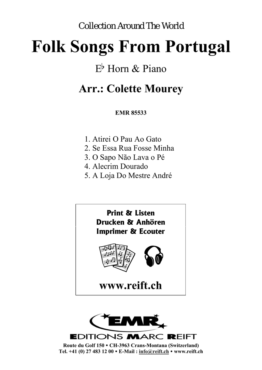 Folk Songs From Portugal Folk Songs From Portugal Horn scores gallery preview page 2