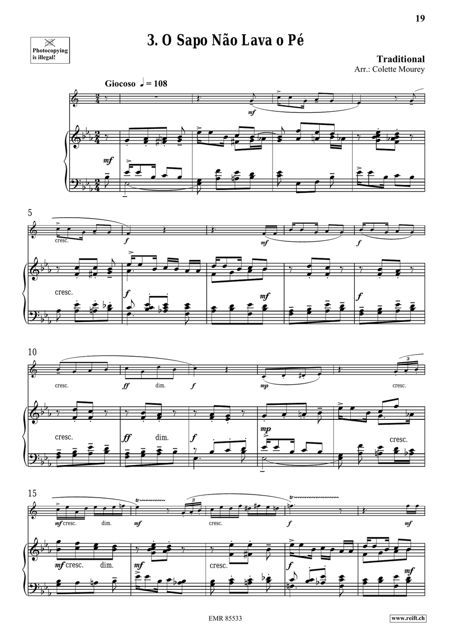 Folk Songs From Portugal Folk Songs From Portugal Horn scores gallery preview page 8