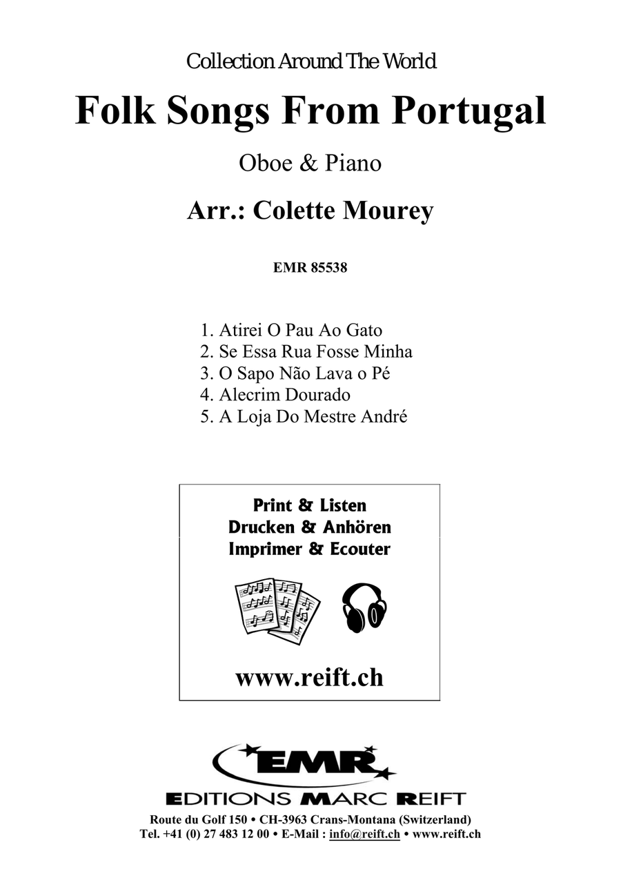 Folk Songs From Portugal Folk Songs From Portugal Piano Accompaniment scores gallery preview page 2