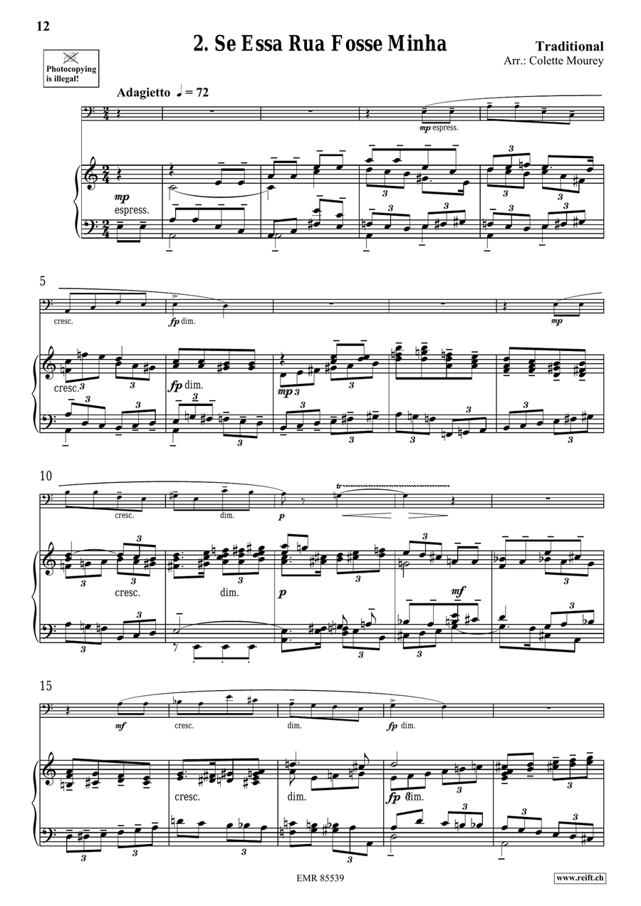 Folk Songs From Portugal Folk Songs From Portugal Bassoon Solo scores gallery preview page 6