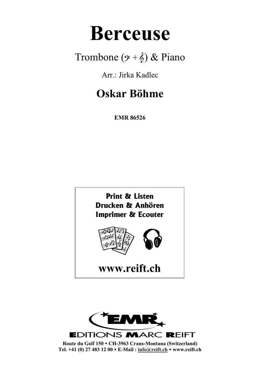 Berceuse Berceuse Piano Accompaniment scores gallery preview page 2