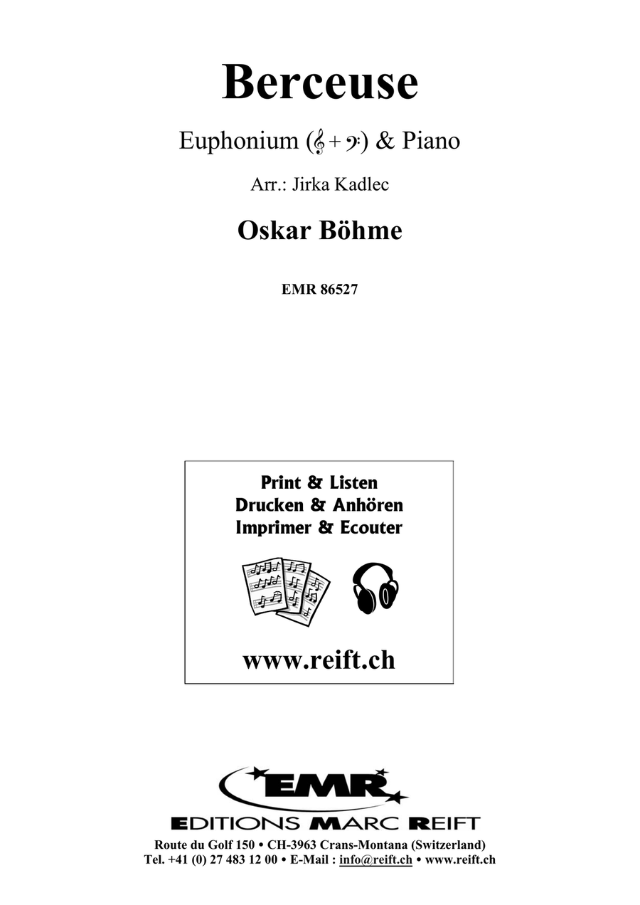 Berceuse Berceuse Euphonium scores gallery preview page 2