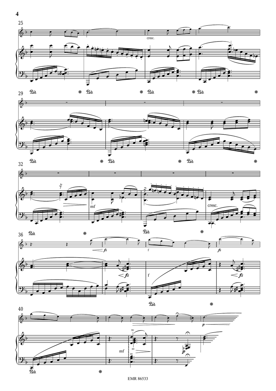 Berceuse Berceuse Violin Solo scores gallery preview page 4
