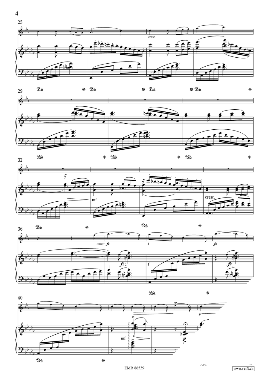 Berceuse Berceuse Soprano Saxophone scores gallery preview page 4