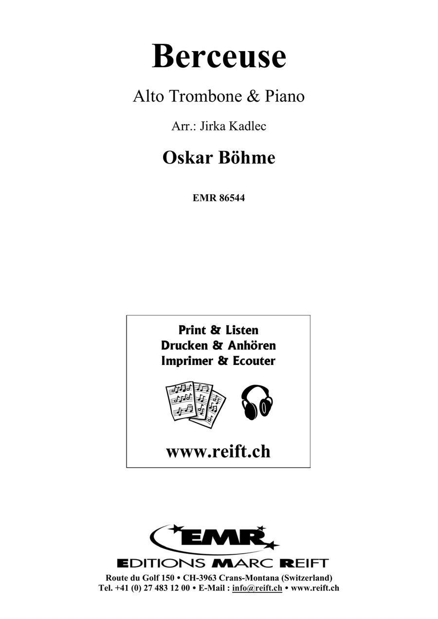 Berceuse Berceuse Piano Accompaniment scores gallery preview page 2