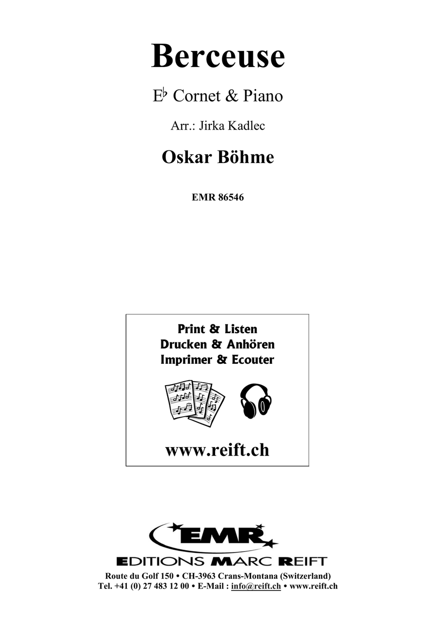 Berceuse Berceuse Cornet scores gallery preview page 2